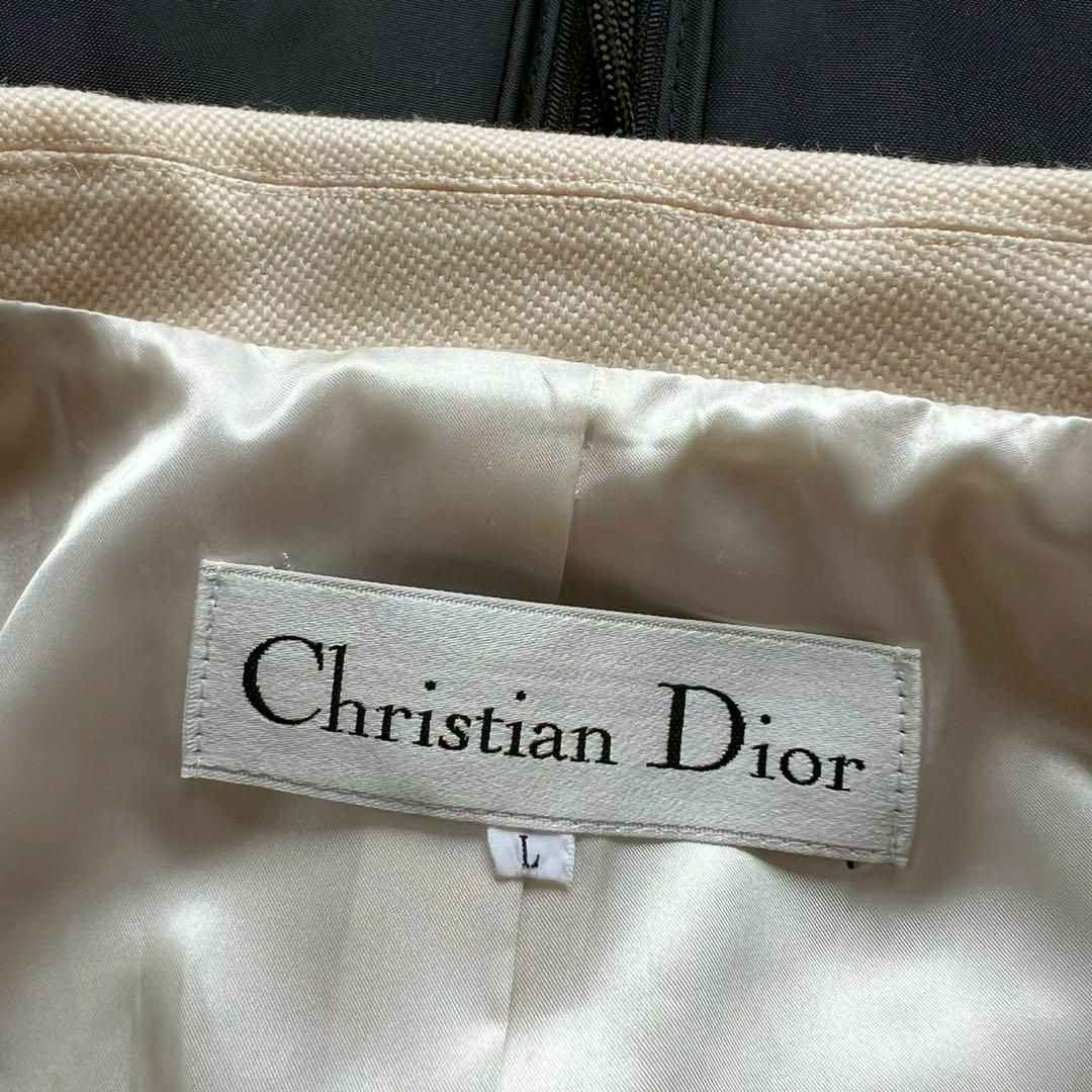 Christian Dior - Christian Dior サークル金具バックル アシメ