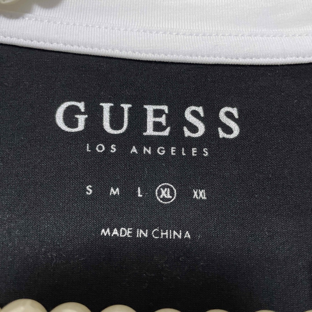 GUESS(ゲス)のGuess Embroidered Logo Short Sleeve Tシャツ レディースのトップス(Tシャツ(半袖/袖なし))の商品写真