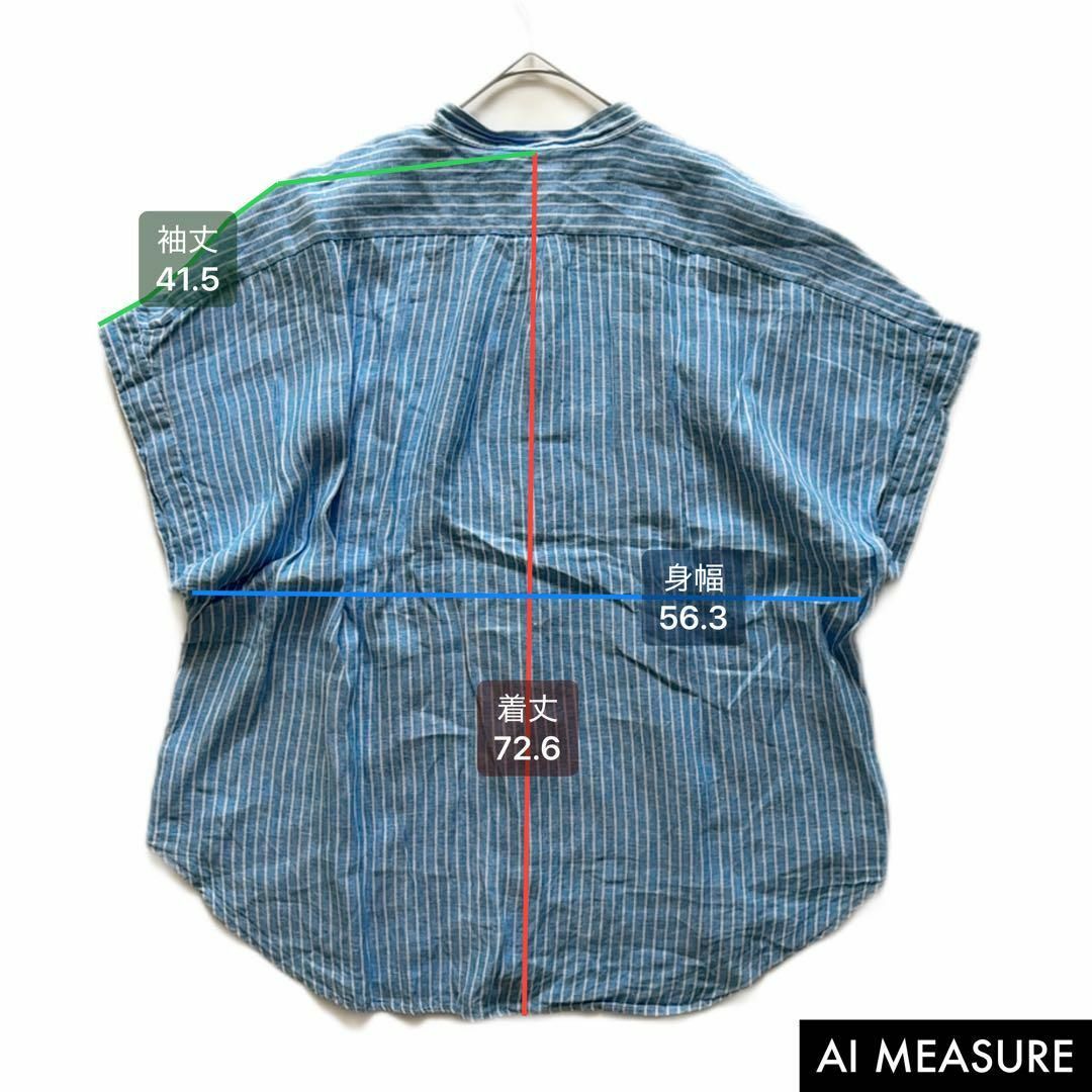 POLO RALPH LAUREN - 現行✨️Striped Linen Short-Sleeve Shirt