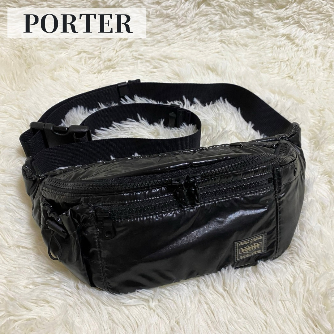 ランキングや新製品 - PORTER PORTER ポーターの ブラック ポーチ ウエスト シーレ アイドル