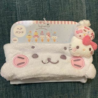 ハローキティ(ハローキティ)のしろたん×ハローキティ　ヘアバンド(キャラクターグッズ)