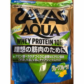 ザバス(SAVAS)のWPIアクアホエイプロテイン100 グレープフルーツ風味 800g(プロテイン)