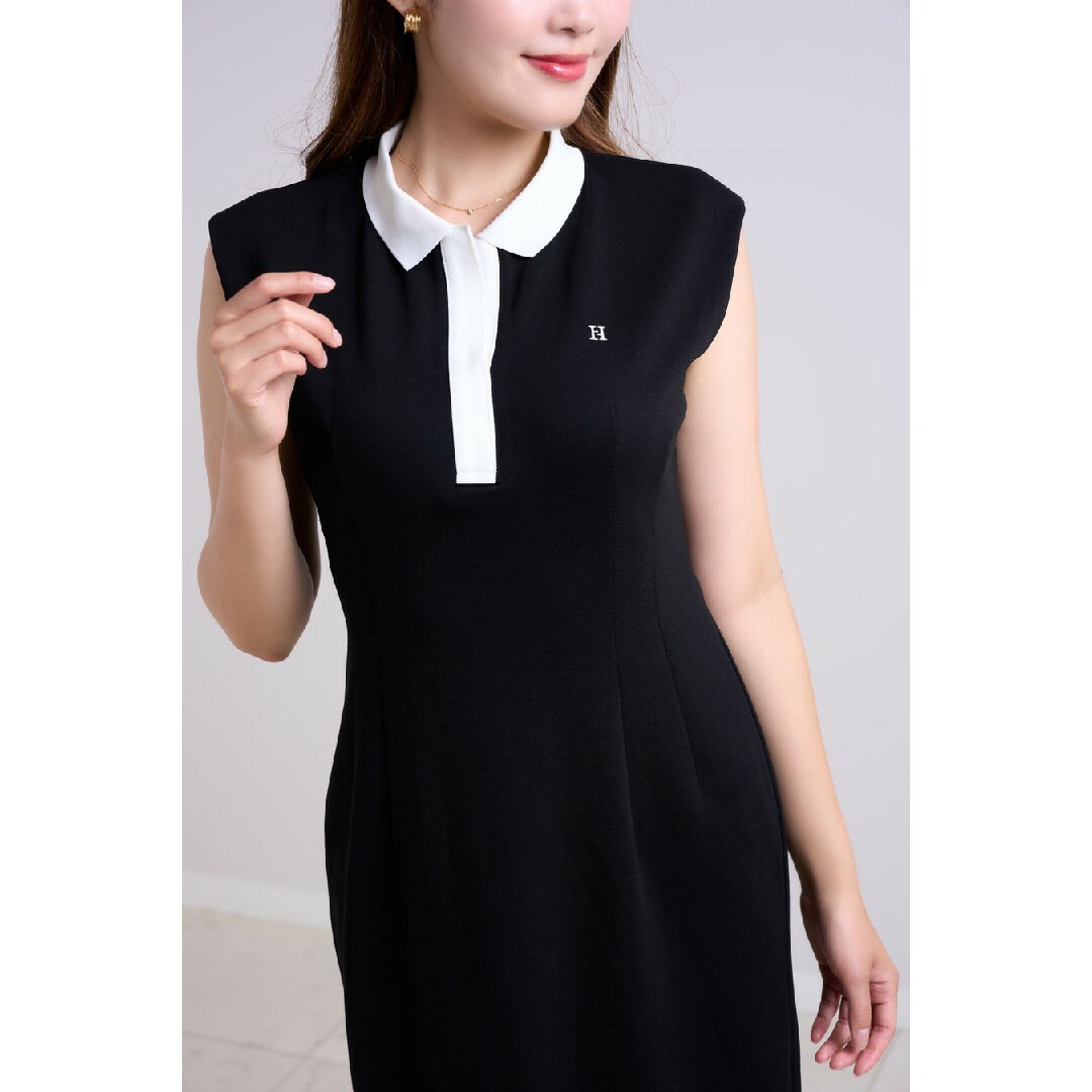 Her lip to - herlipto French Sleeve Polo Long Dress Sの通販