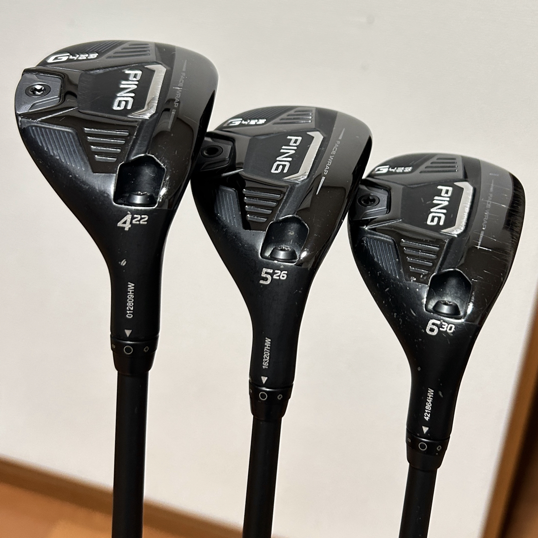 PING G425 ユーティリティ 5番 4番 セット（G425ハイブリッド