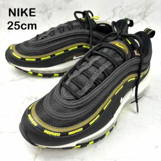 ナイキ(NIKE)の【美品】NIKE ナイキ エアマックス スニーカー ブラック 25 メッシュ(スニーカー)