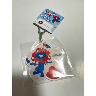 ミャクミャク　梅型　キーホルダー　大阪関西万博　会場限定
