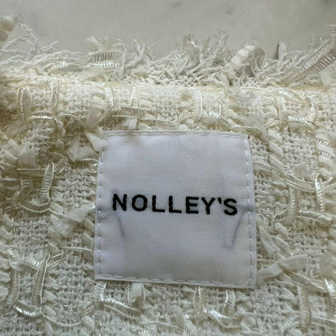 NOLLEY'S - 定価4.6万 NOLLEY'S 24SS フラッグリボンツイード