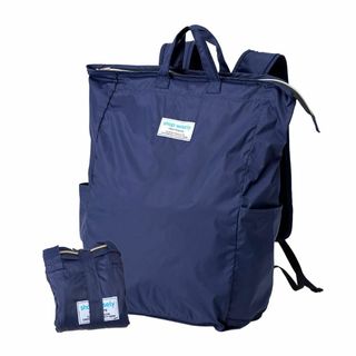 [アイメディア] エコバッグ リュック リュックサック 折りたたみ たためる コ(その他)