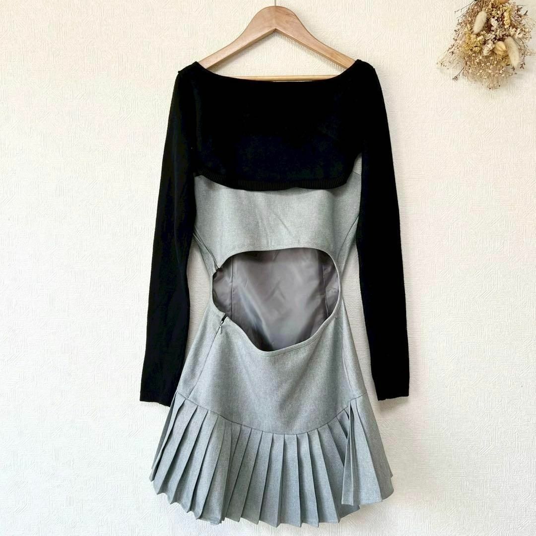 ANDMARY】Karen knit set mini dress