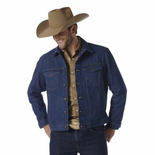 【数量限定】Wrangler メンズ ラギッドウェア 裏地なしデニムジャケット(その他)