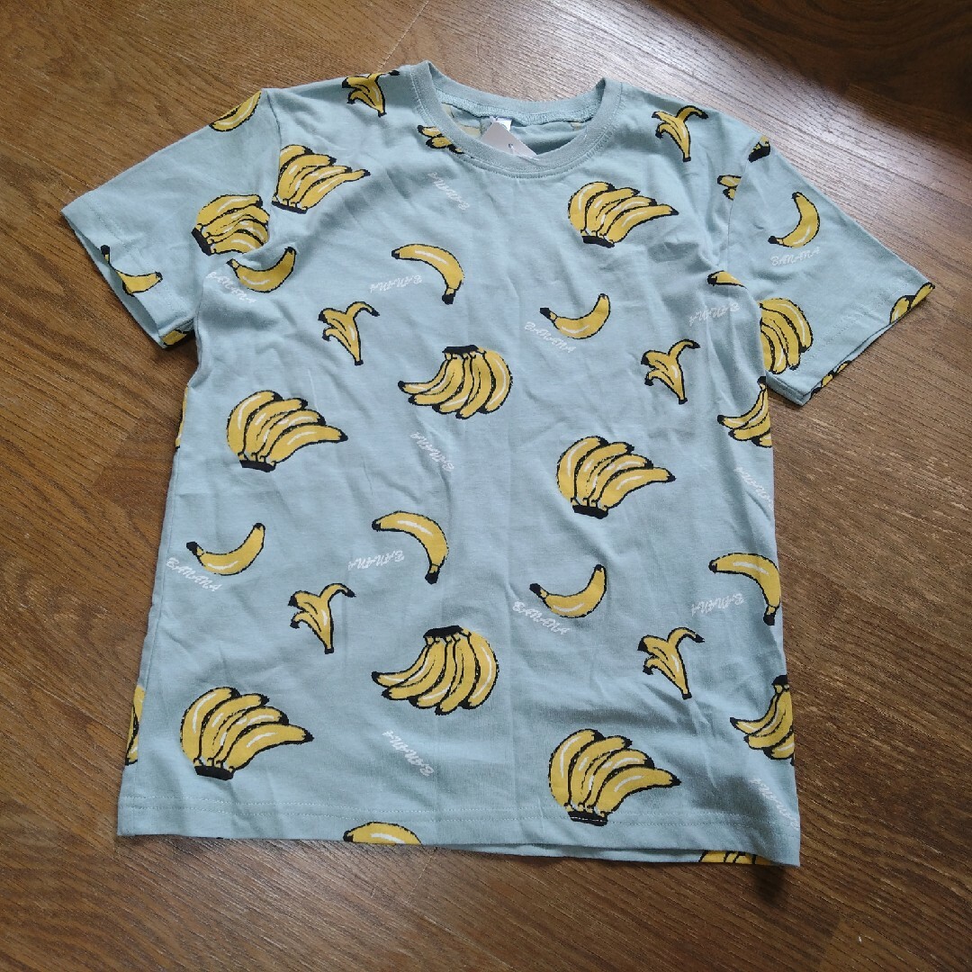 西松屋(ニシマツヤ)の【 新品 】　タグ付　エルフィンドール　150 バナナ　Tシャツ キッズ/ベビー/マタニティのキッズ服男の子用(90cm~)(Tシャツ/カットソー)の商品写真