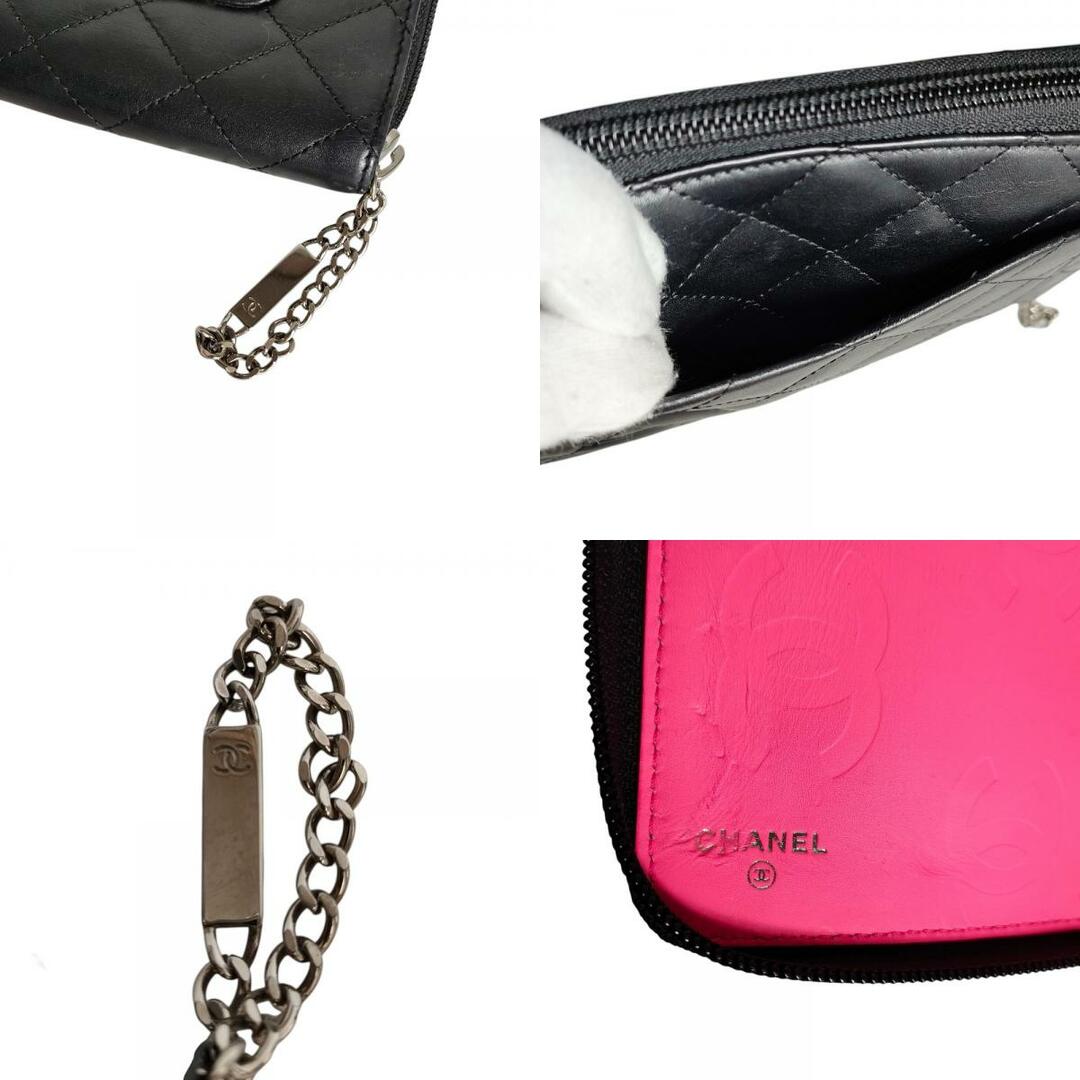 楽天市場】【財布】CHANEL シャネル カンボンライン ラウンド
