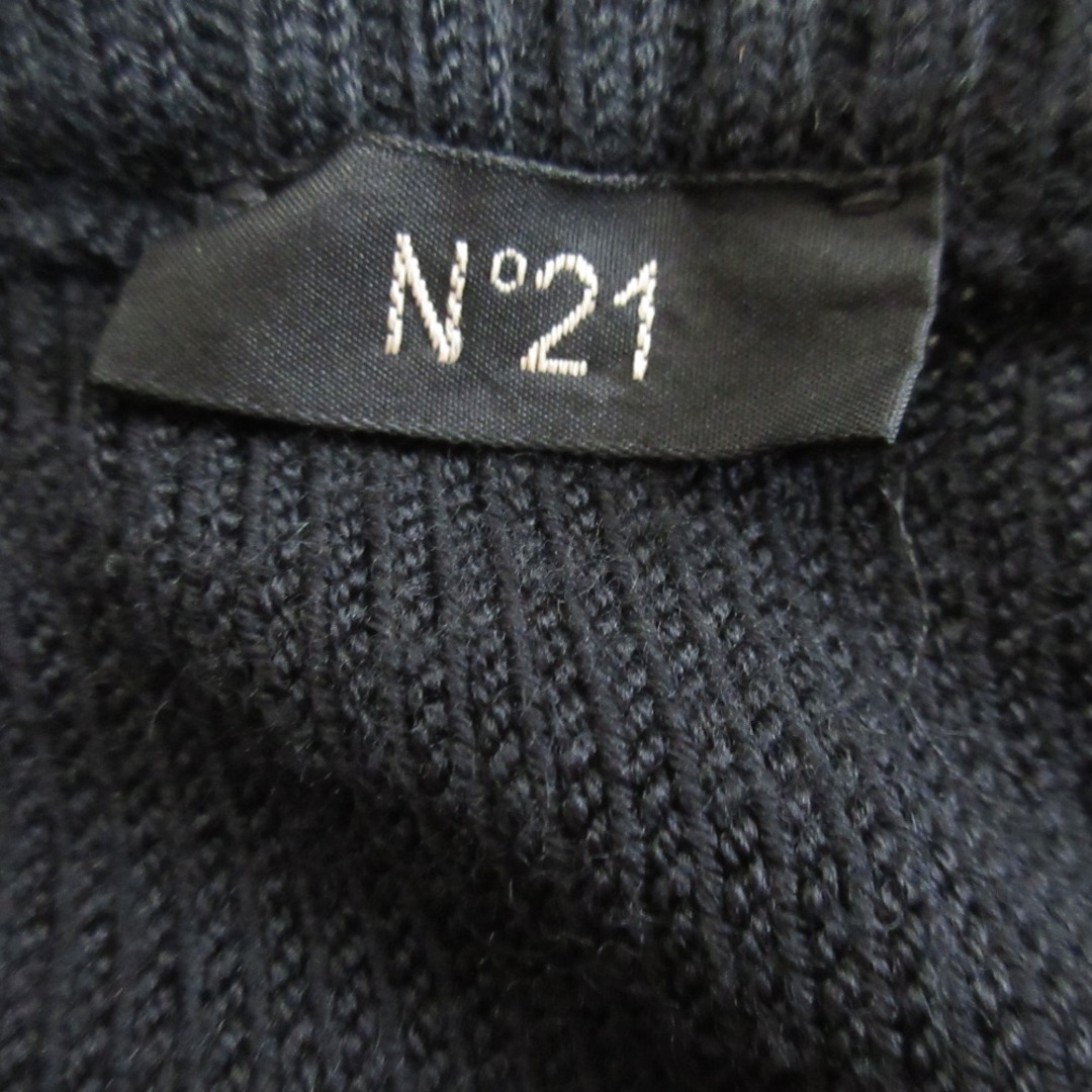 N°21 - 美品 22AW N21 ヌメロヴェントゥーノ 刺繍 ウール ニット