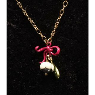 美品 ネックレス フラワーモチーフ 花モチーフ レディース Les Nereides(ネックレス)