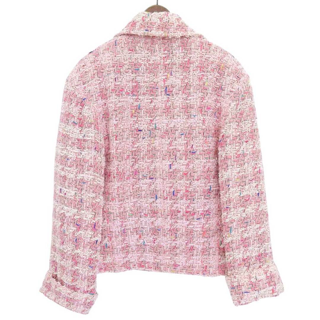 CHANEL シャネル ヴィンテージツイード ピンクベージュ系 ジャケット