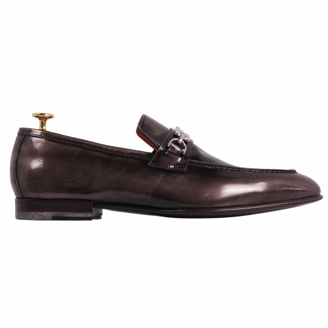 未使用 サントーニ モカシンシューズ Santoni - 未使用 サントーニ Santoni ローファー モカシン