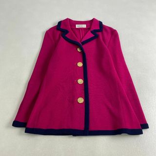 イヴサンローラン(Yves Saint Laurent)のイヴサンローラン　ジャケット　ニット 金ボタン ヴィンテージ 希少 M L相当(その他)