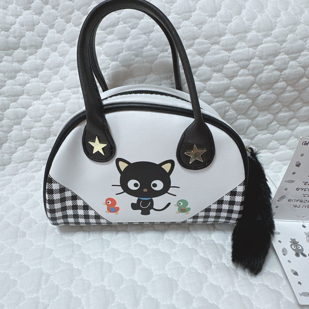 サンリオ(サンリオ)のサンリオ❣️激かわ　チョコキャット ミニボストンポーチ（サンリオねこの会） レディースのファッション小物(ポーチ)の商品写真