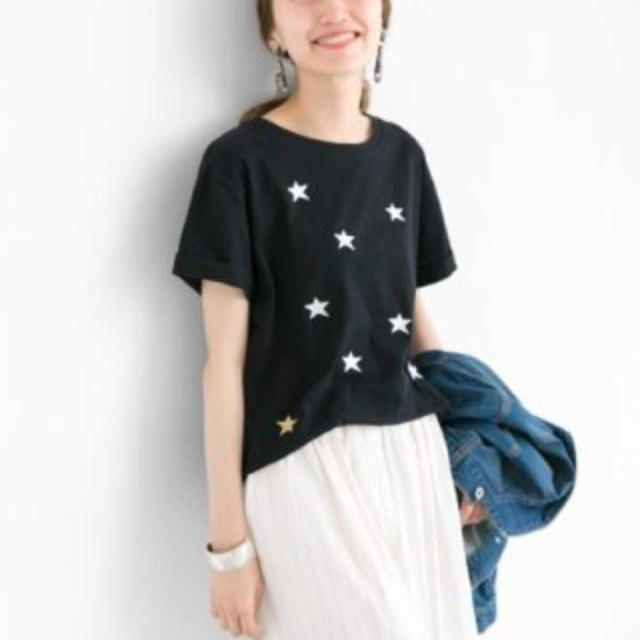 URBAN RESEARCH(アーバンリサーチ)のアーバンリサーチ スターTシャツ レディースのトップス(Tシャツ(半袖/袖なし))の商品写真