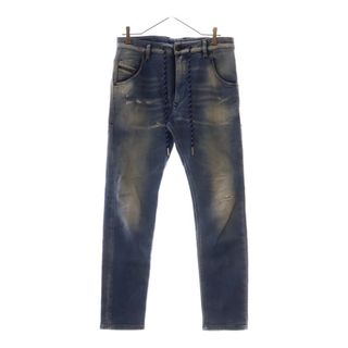 ディーゼル(DIESEL)のDIESEL ディーゼル KROOLEY-X-T JOGG JEANS スウェットジーンズ ジョグデニムパンツ インディゴ(デニム/ジーンズ)
