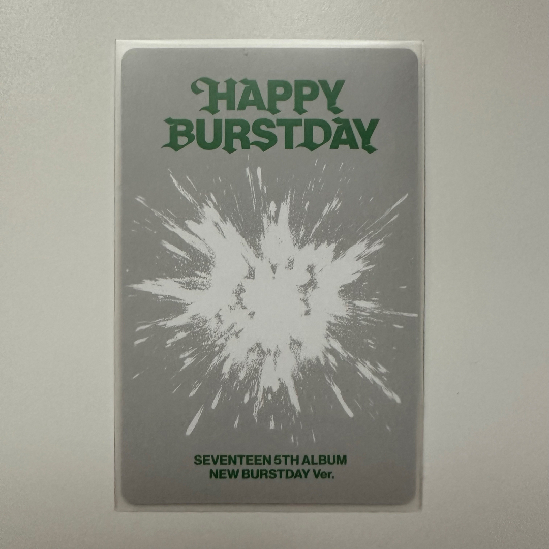 SEVENTEEN - HAPPY BURSTDAY ミンハオの通販 by riii