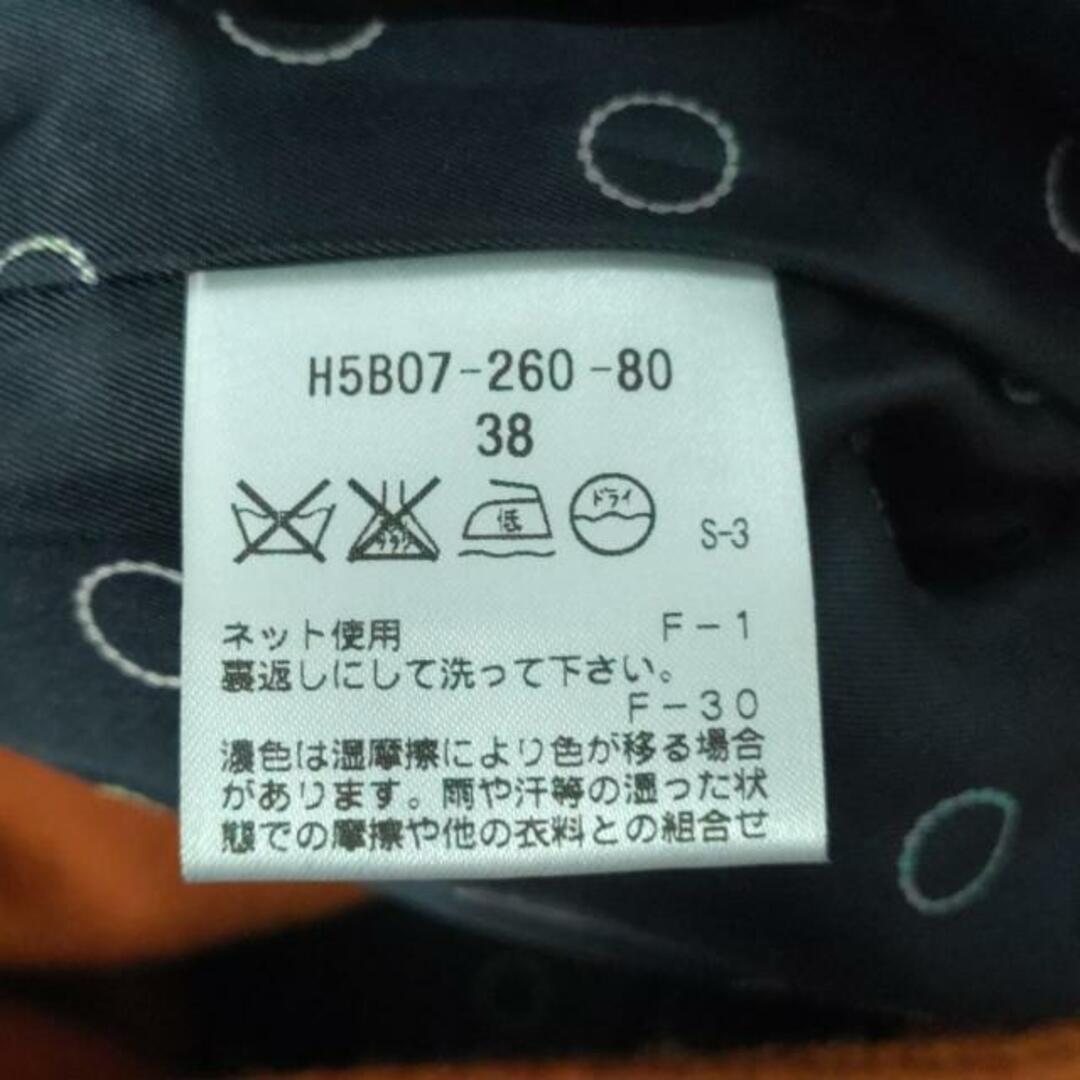 MACKINTOSH PHILOSOPHY(マッキントッシュフィロソフィー)のMACKINTOSH PHILOSOPHY(マッキントッシュフィロソフィー) コート サイズ38 L レディース - オレンジ 長袖/秋/冬 レディースのジャケット/アウター(その他)の商品写真