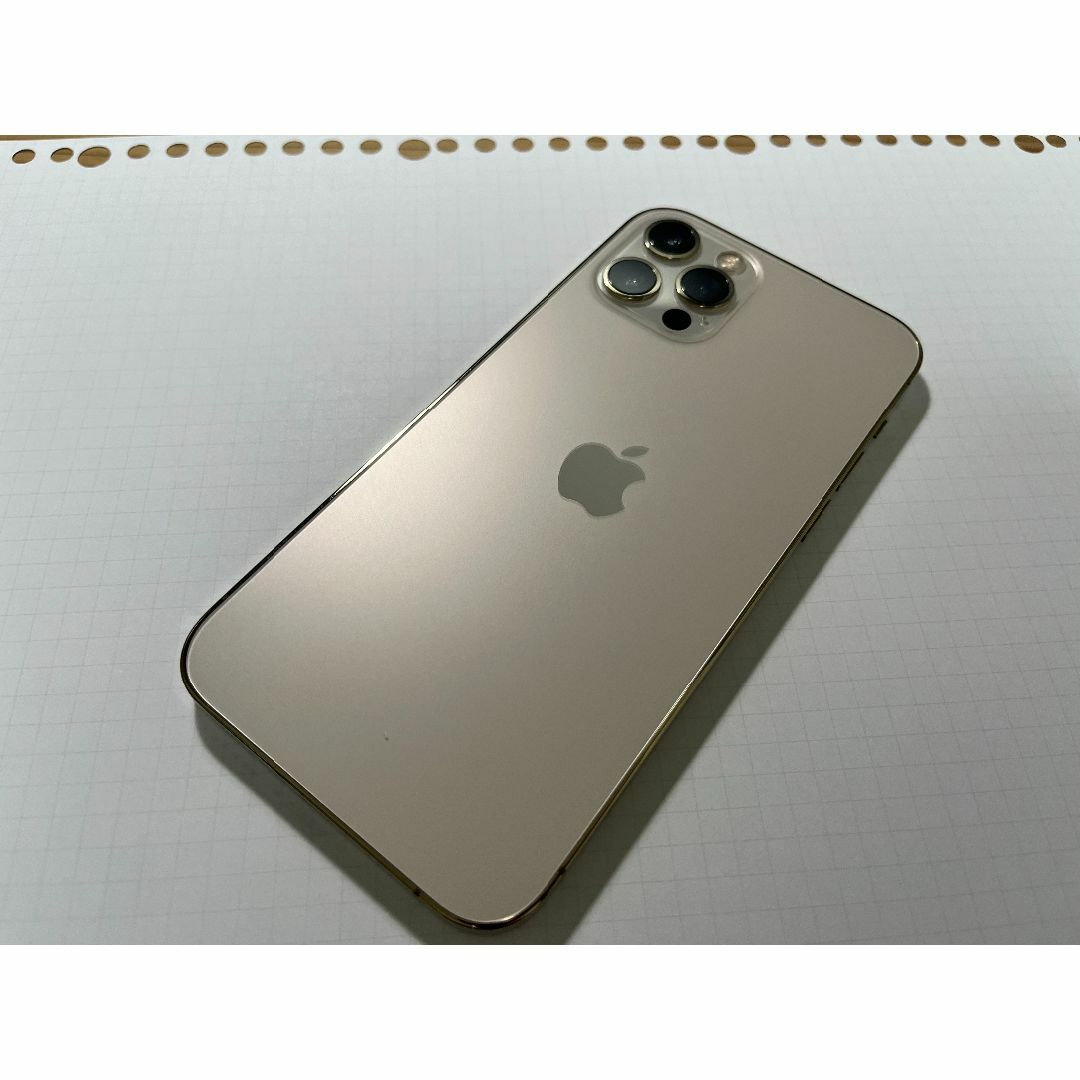 iPhone - iPhone 12 Pro 128GB ゴールド SIMフリーの通販 by