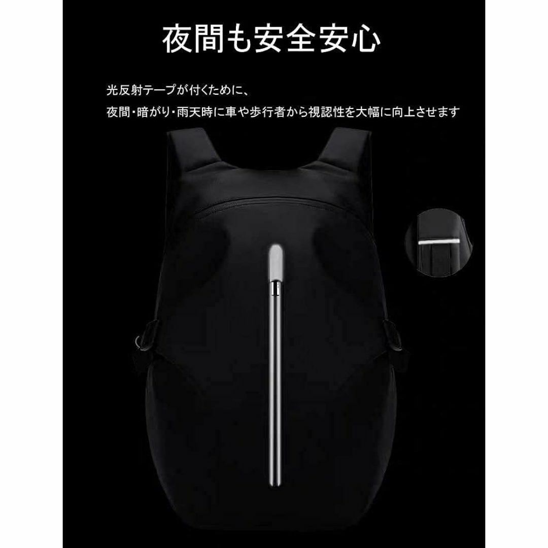 [ALECLOT] ヘルメット バッグ バイク用 リュック 大容量 防水 サック メンズのバッグ(バッグパック/リュック)の商品写真