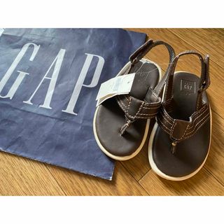 ベビーギャップ(babyGAP)の14cm 15cm GAPギャップ 新品 未使用 タグ付き ベビーサンダル(サンダル)