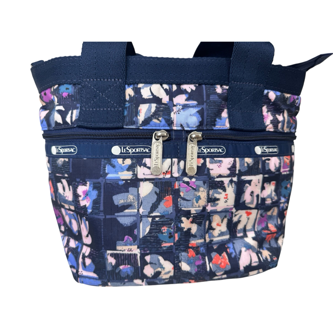 通販 公式サイト - 驚きの激安価格 - LeSportsac LeSportsac ネイビー 花柄 ショルダーバッグ 2way バッグ