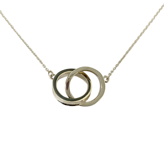 ティファニー(Tiffany & Co.)の408703-5 Tiffany&Co./ティファニー シルバー 925 ネックレス インターロッキングサークル レディース メンズ ユニセックス アクセサリー 箱/保存袋付き(ネックレス)