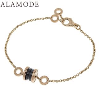 ブルガリ(BVLGARI)のBVLGARI(ブルガリ) ビーゼロワン ビー・ゼロワン ブレスレット SM K18 ピンクゴールド PG セラミック ブレスレット B-zero1 ジュエリー ピンクゴールド ブラック黒 レディース 40802145043【中古】【アラモード】(ブレスレット/バングル)
