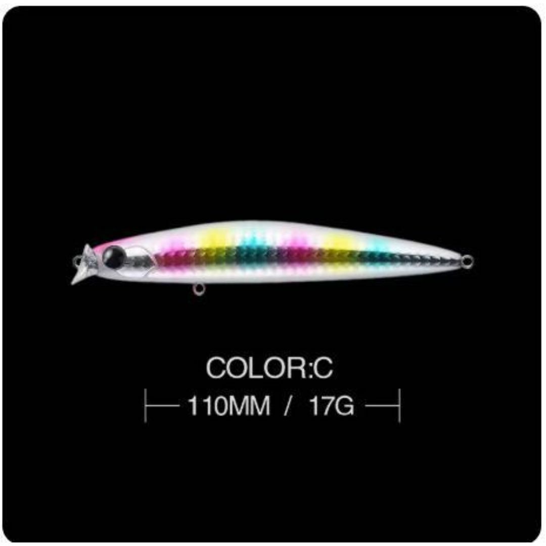 フローティングミノー 110mm 17g スポーツ/アウトドアのフィッシング(ルアー用品)の商品写真
