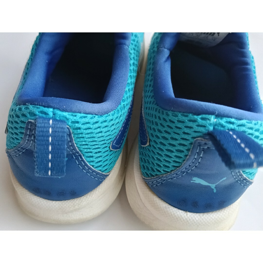 PUMA(プーマ)の最終値下げ  プーマ バオ スニーカー 18cm 軽量涼しい メッシュスリッポン キッズ/ベビー/マタニティのキッズ靴/シューズ(15cm~)(スリッポン)の商品写真
