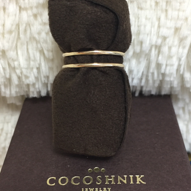 COCOSHNIK(ココシュニック)のココシュニック ♡スパイラルチェーン♡リング♡証明書あります♪大幅お値下げ！ レディースのアクセサリー(リング(指輪))の商品写真