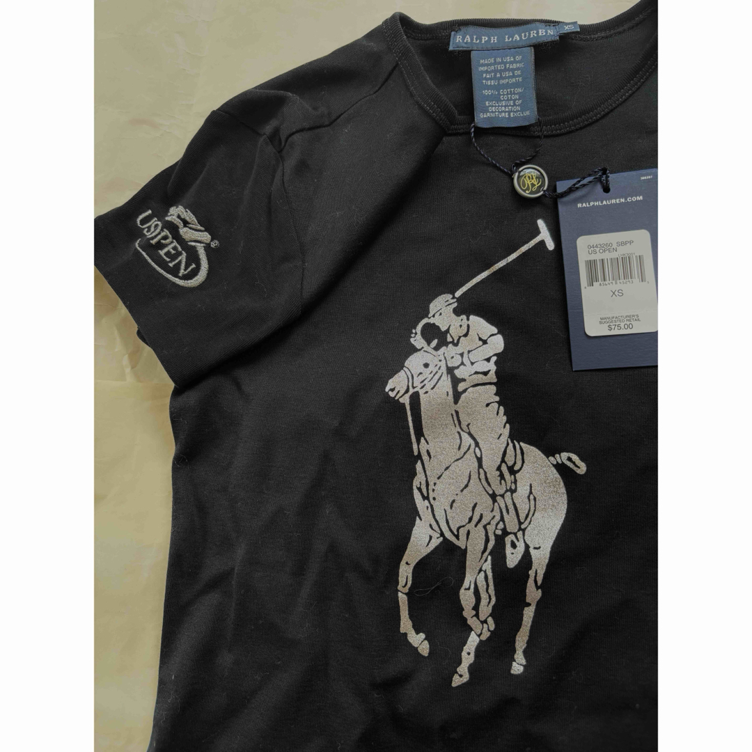 希少 ラルフローレン US OPEN テニス パフォーマンス Tシャツ M