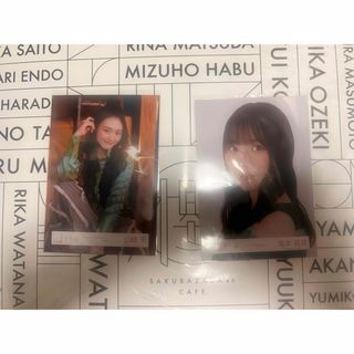サクラザカフォーティシックス(櫻坂46)の櫻坂46 生写真 山﨑天　増本綺良(アイドルグッズ)
