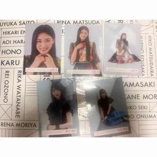 サクラザカフォーティシックス(櫻坂46)の櫻坂46 生写真 山﨑天　増本綺良(アイドルグッズ)