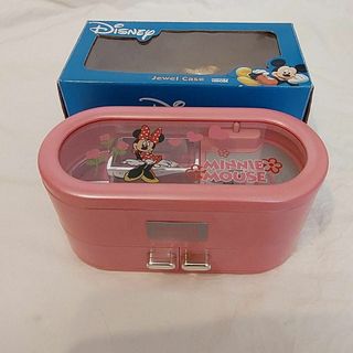レア❕Disney ミニーマウス ジュエルケース 小物入れ オルゴール(ノーカラージャケット)