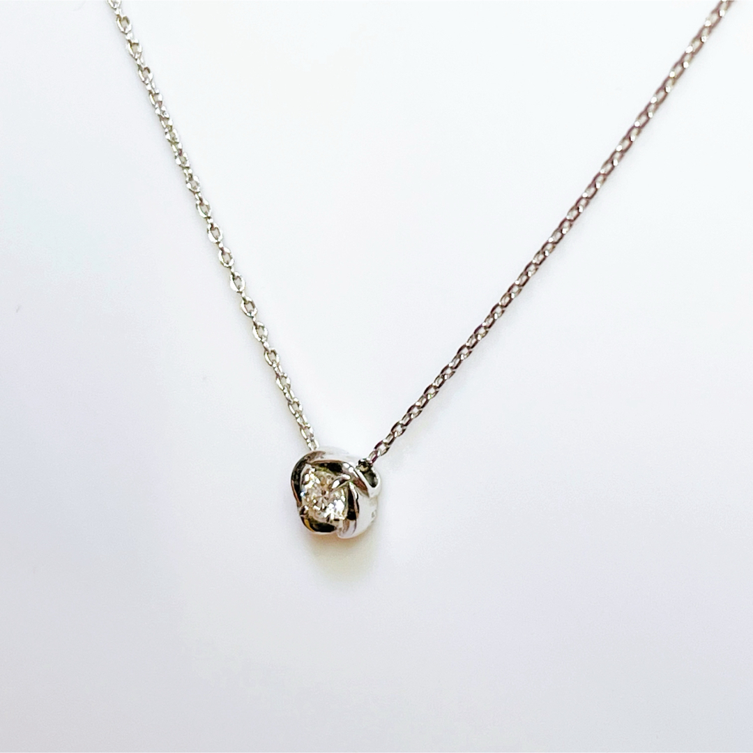 WISP ウィス プダイヤモンド ネックレス ティアドロップモチーフ