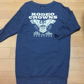 ロデオクラウンズ(RODEO CROWNS)のロデオスウェットワンピース(ひざ丈ワンピース)