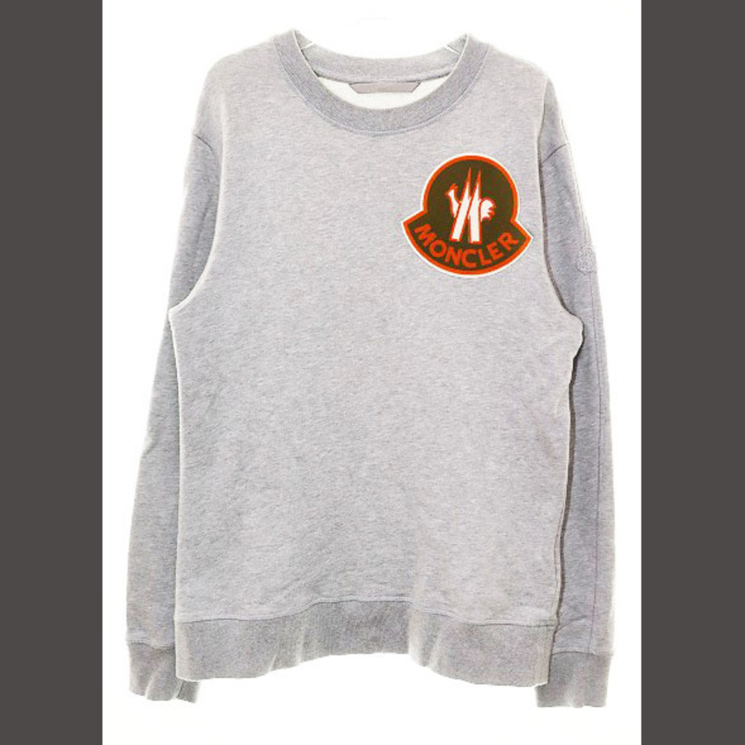 size S-M 確保済◆関税なし国内発送MONCLER GENIUSスウェット032 MONCLER - MONCLER GENIUS 2 22SS SWEAT GREY スウェットの通販