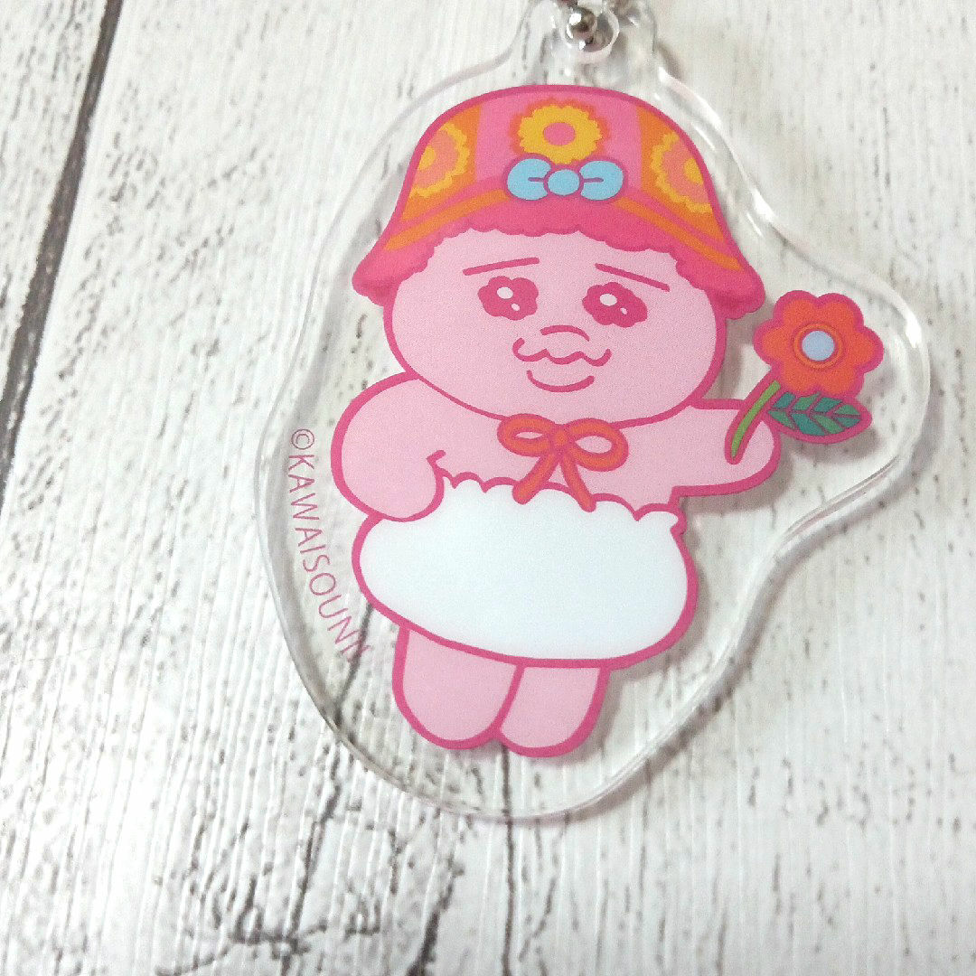 おぱんちゅうさぎ　アクリルキーホルダー エンタメ/ホビーのおもちゃ/ぬいぐるみ(キャラクターグッズ)の商品写真