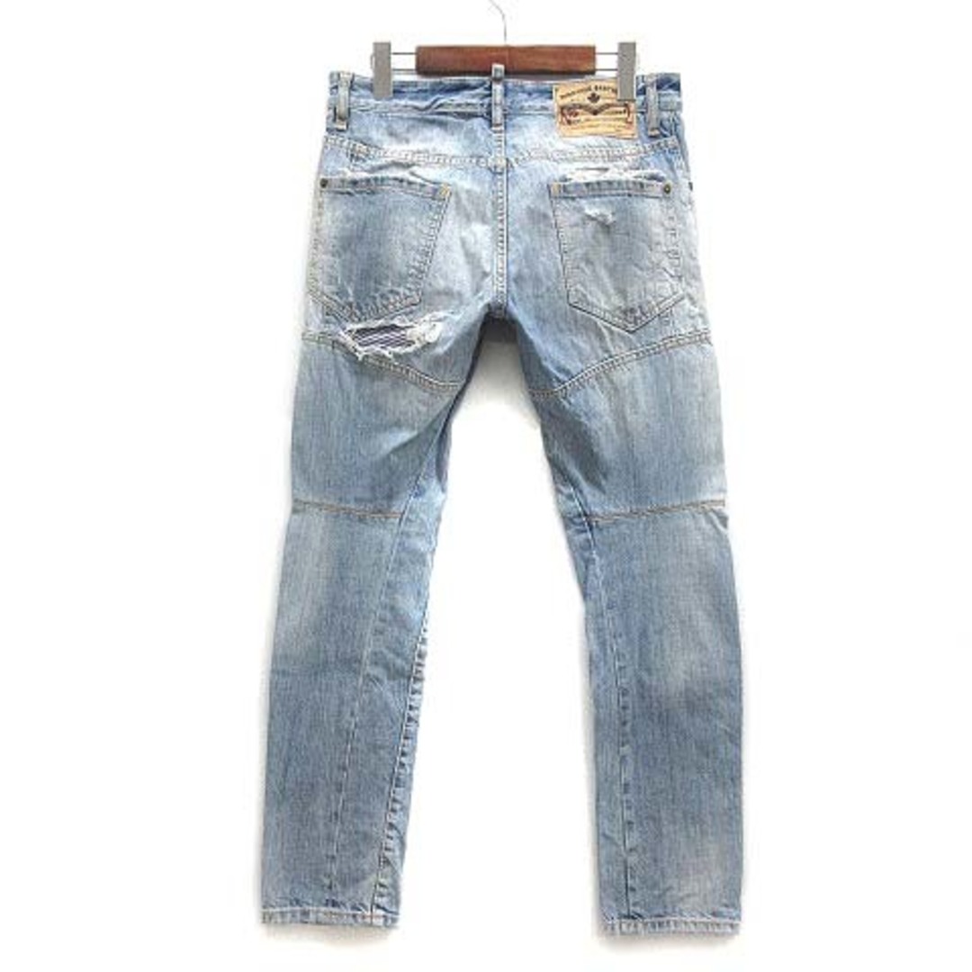 交換無料！ DSQUARED2 - ダメージ加工 jeans Biker Tidy ディースクエアード パンツ
