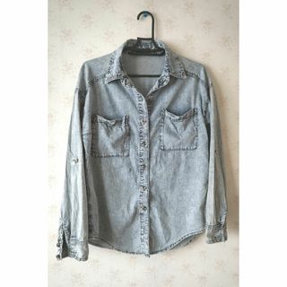 イング(INGNI)の☆INGNI イング レディース デニム 長袖 シャツ 羽織り M☆(シャツ/ブラウス(長袖/七分))