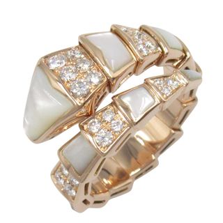 ブルガリ(BVLGARI)のBVLGARI ブルガリ リング・指輪 セルペンティ ヴァイパーリング ダイヤ マザーオブパール(リング(指輪))