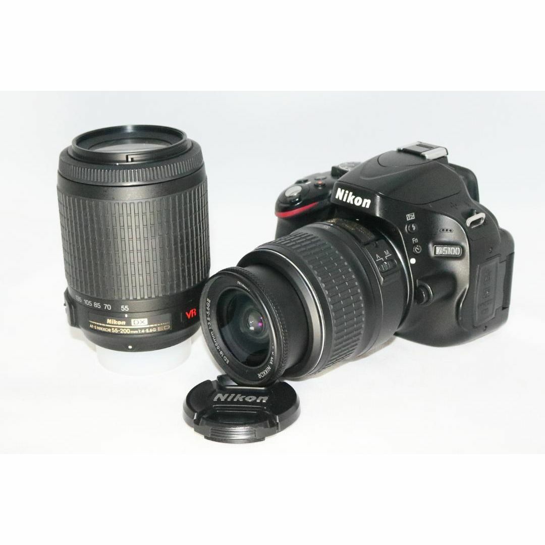 美品 一眼レデビューにピッタリ Nikon D5100 望遠レンズキット