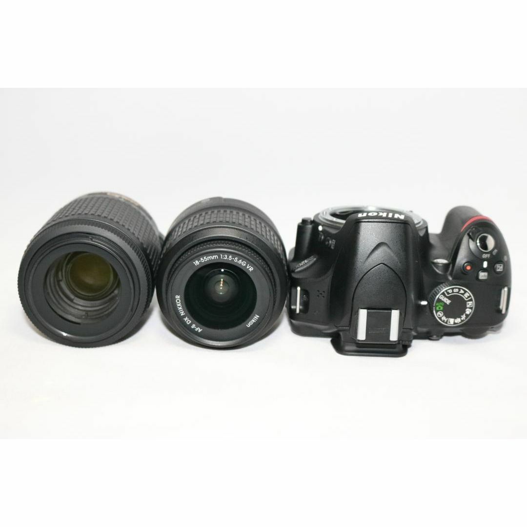 美品 S回数少⭐望遠レンズセット Nikon D3200⭐初心者キット