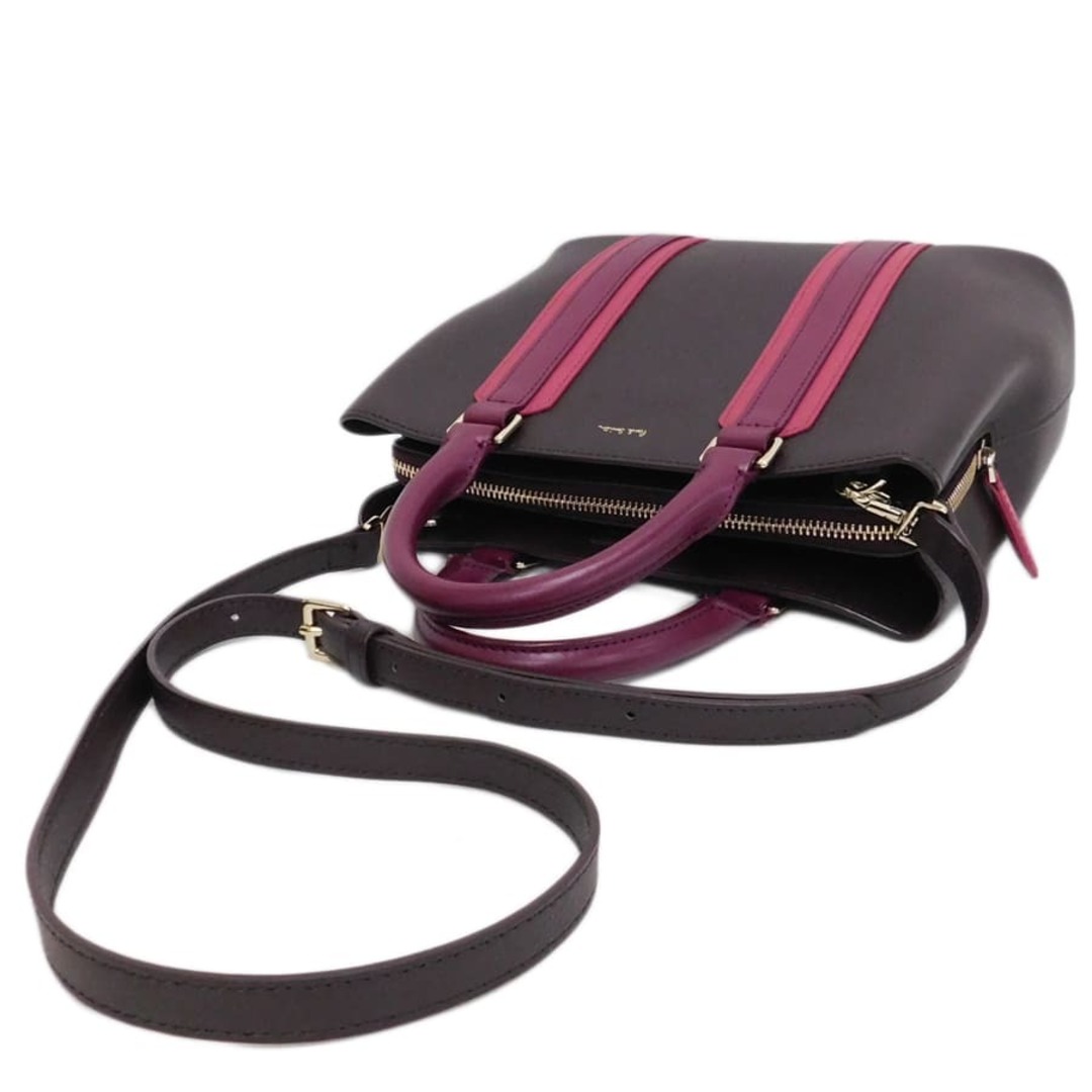 Paul Smith ハンドバッ 2wayショルダーバック 黒くすみピンク