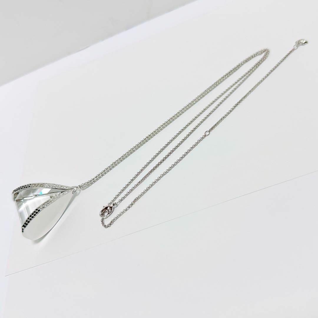 SWAROVSKI　スワロフスキー　クリスタルネックレス　ネックレス　ロング SWAROVSKI - 未使用✨スワロフスキー ロング ネックレス 特大